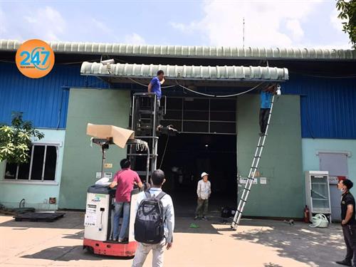 Công trình giám sát camera, báo đột nhập cho kho hàng KFC Gò Vấp