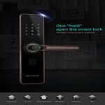 Khóa vân tay cửa gỗ HPS- 3327 (Tuya)