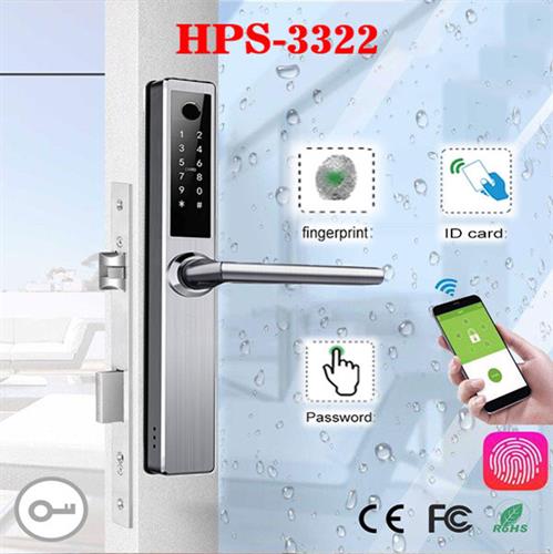Khóa vân tay cửa nhôm HPS- 3322R (ttlock)