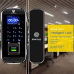 Khóa vân tay cửa kính HPS- 8802 ( không remote )