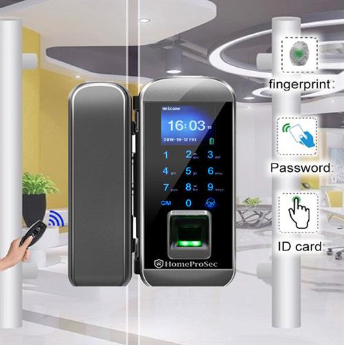 Khóa vân tay cửa kính HPS- FPC 8801R ( Remote )