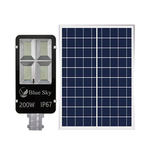Đèn đường năng lượng mặt trời BlueSky CA-200, công suất 200W